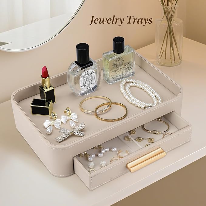 GORESE Valet Jewelry Tray Nightstand Organizer - Image 5