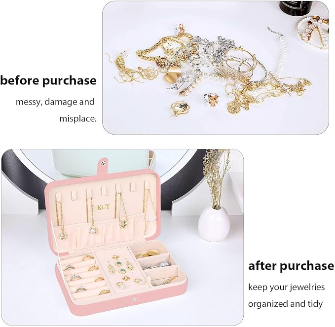 KCY Travel Jewelry Organizer Box - Image 7