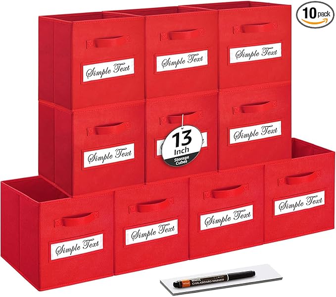 artsdi 13x13x13 storage cube bins Fabric storage cubes by Artsdi