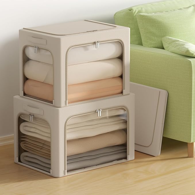 CYhom 3Pack Clothes Storage Bins - Image 8