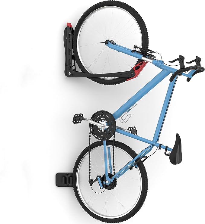 WALMANN BIKEPAL No Lifting Wall Mounted Swivel Bike Rack, Bike Wall Hangers by WALMANN