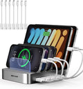 MSTJRY Charging Station for Multiple Devices : 5 Port Multi USB-A Charger by MSTJRY