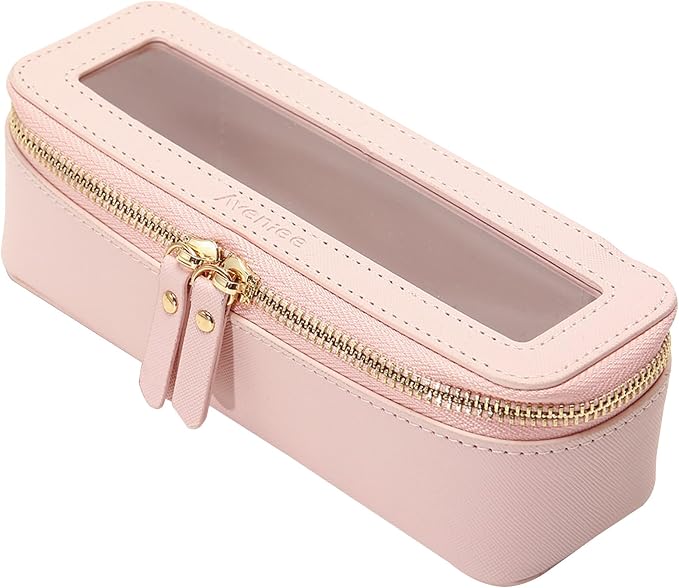 Aveniee Clear Makeup Brush Bag, Slim Cosmetic Brush Holder, small Toiletry Bag by Aveniee