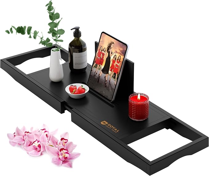 ROYAL CRAFT WOOD Premium Bathtub Tray by RoyalCraftWood