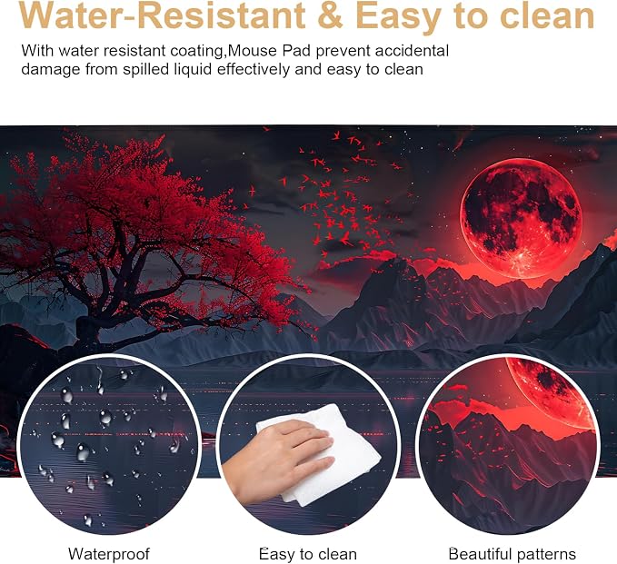 Large Mouse Pad, Extended Gaming Mouse Pad - Image 7