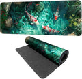 Koi Fish Mouse Pad XXL – Large Japanese Pond Desk Mat by THISFIND