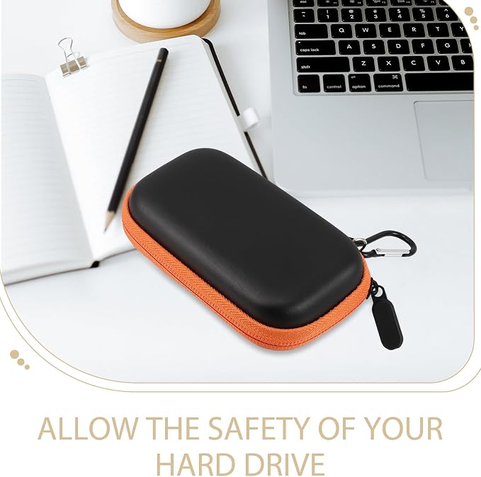 Portable Hard Drive Case Small Travel Storage Box EVA Hard Shell Shockproof - Image 7