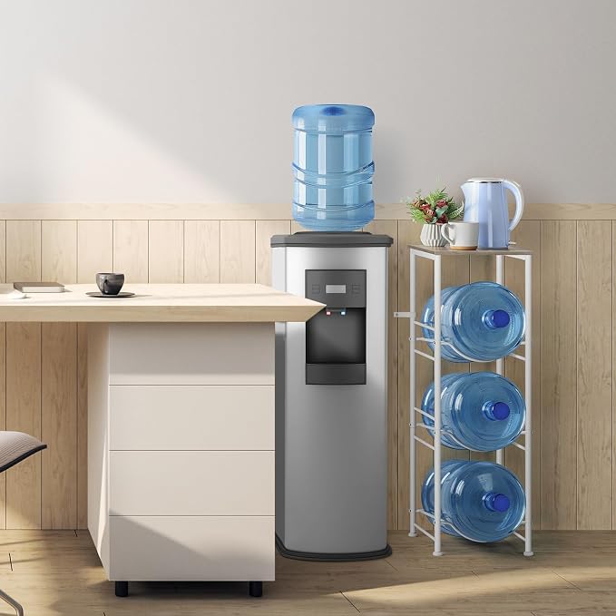 OYEAL Water Bottle Storage Holder 5 Gallon Drink Dispenser Stand - Image 6