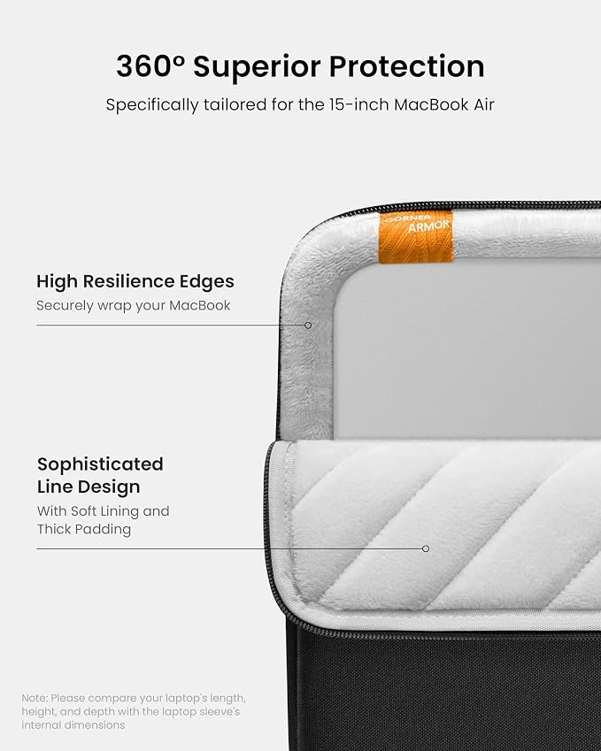 tomtoc 360 Protective Laptop Sleeve Set - Image 5