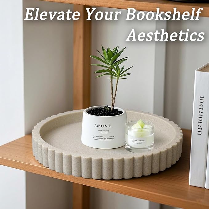 Decorative Coffee Table Tray, Modern Organizer - Image 3