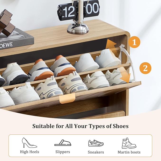 ORRD Shoe Storage Cabinet for Entryway - Image 4