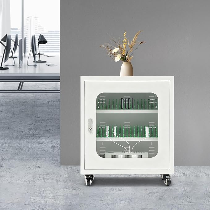 Mobile Phone Charging Cart Station, 40 Device Cell Phone Charging Station - Image 3