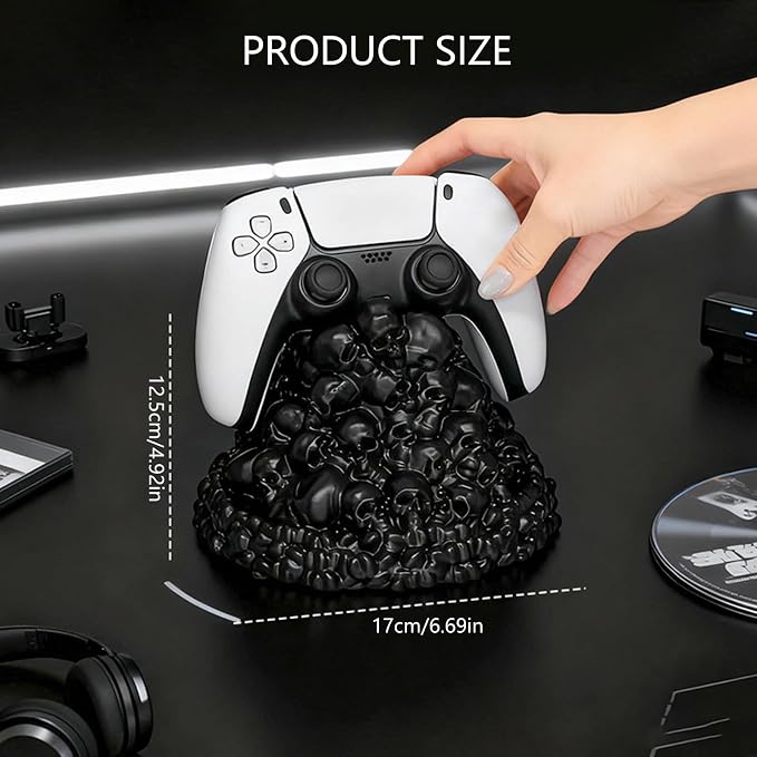 Unique Skeleton Shaped Controller Organizers Stable Structure Soft Rubber - Image 6