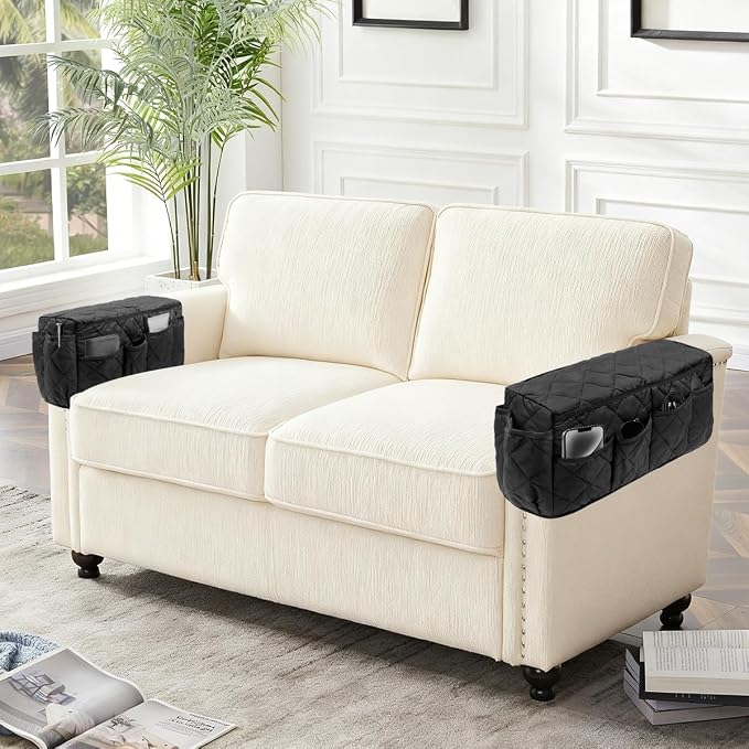 Remote Control Holder, Non Slip Bedside Armchair Caddy, Recliner Arm Caddy - Image 7