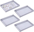 Quelay Stackable Jewelry Tray Jewelry Organizer Tray Showcase Display Empty by Unknown