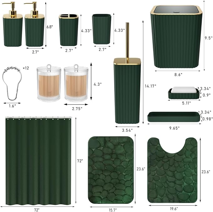 Bathroom Accessory Set - Image 3