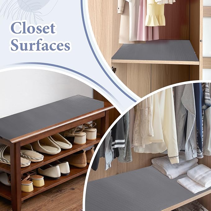 Drawer and Shelf Liner for Kitchen Cabinet: 23 in X 30 Ft Non Slip Waterproof - Image 7