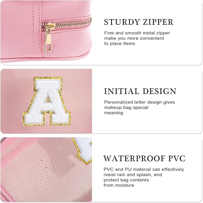 YOOLIFE Christmas Gifts for Grandkids Teacher Gift Travel Toiletry Bag Clear - Image 5