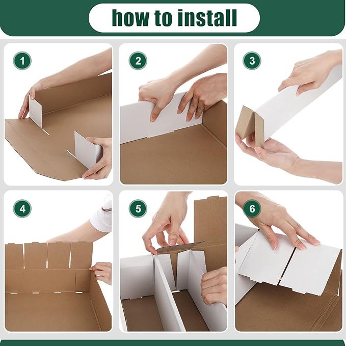 Yexiya 10 Pcs 5000 Count Card Storage Boxes - Image 5