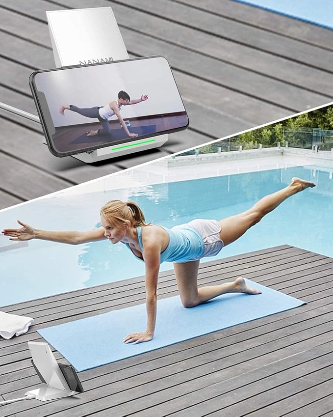 NANAMI Fast Wireless Charger, Qi Certified Charging Stand 7.5W - Image 6
