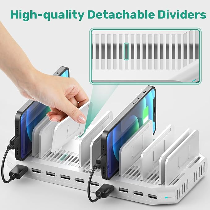 60W 10 Ports USB Charging Station - Image 3