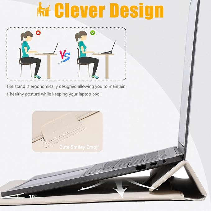 HYZUO 15 Inch Laptop Sleeve Case - Image 2