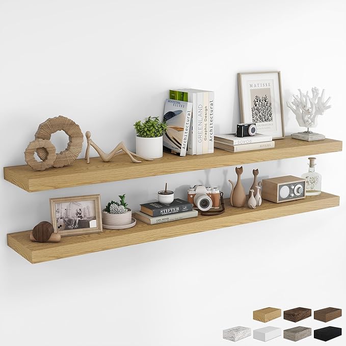 RICHFOCUS 72Inch Floating Shelves by Unknown