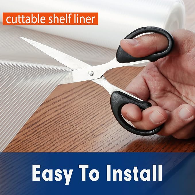 Shelf Liner, Drawer Liner, 2 Rolls x 12 Inches x 20 FT Cabinet Liner - Image 6