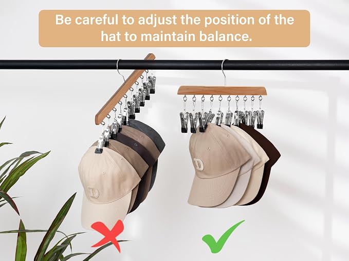 StorageWorks Hat Rack, Closet Organizer and Storage - Image 4