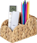 Scalloped TV Remote Control Holder Bedside Organizer, Office Desk Caddy Storage by Kriitools