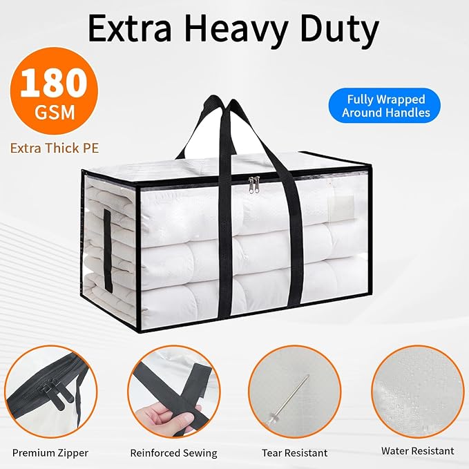 6 Pack-Extra Large Heavy Duty Moving Bags - Image 6