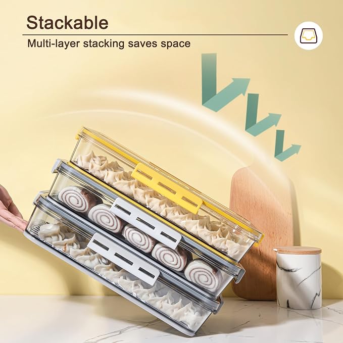 CottonColors Fridge Organizer, Food Storage Containers - Image 4