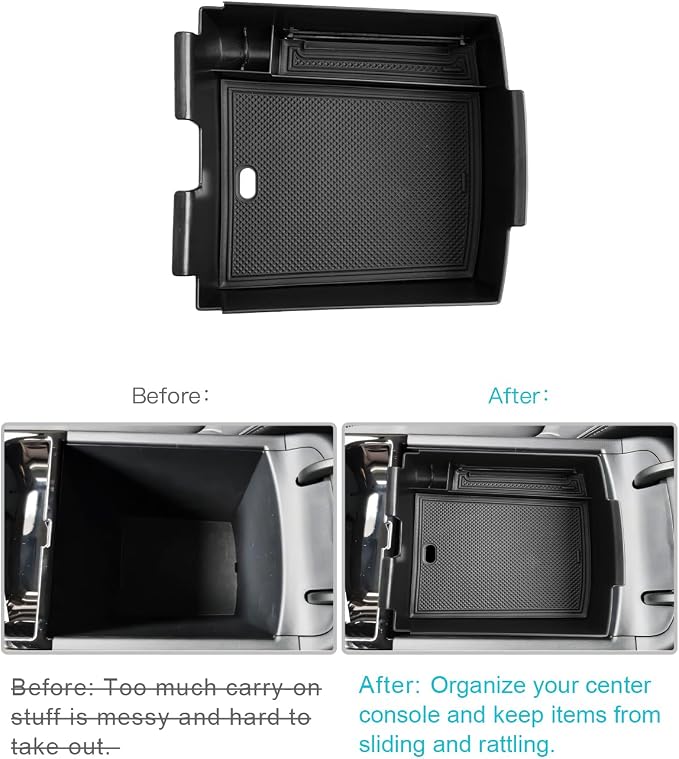 CDEFG for 2025 2026 Hyundai Tucson Limited Center Console Organizer, for 2025 - Image 3