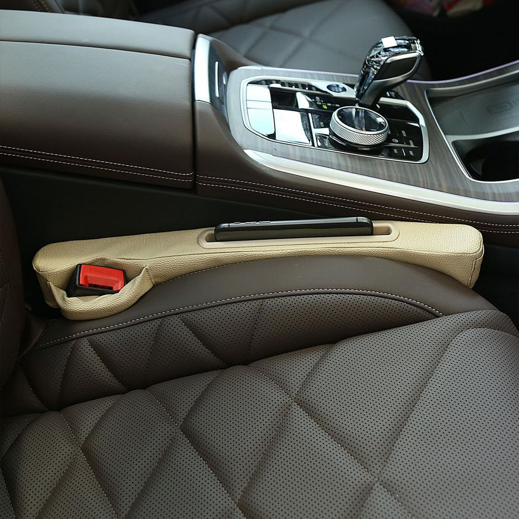 2 Pack Car Seat Gap Filler Organizer for Driver Side and Passenger
