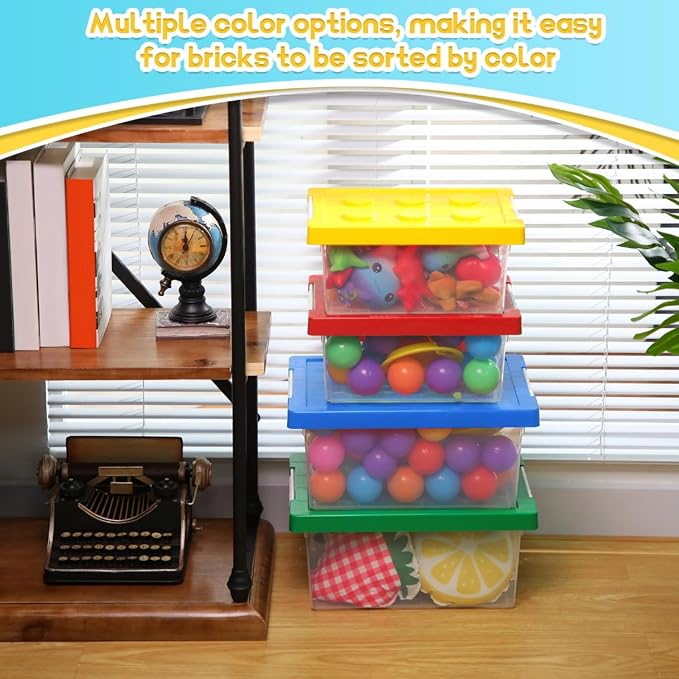 Vicenpal 4 Pack Toy Storage Containers - Image 3
