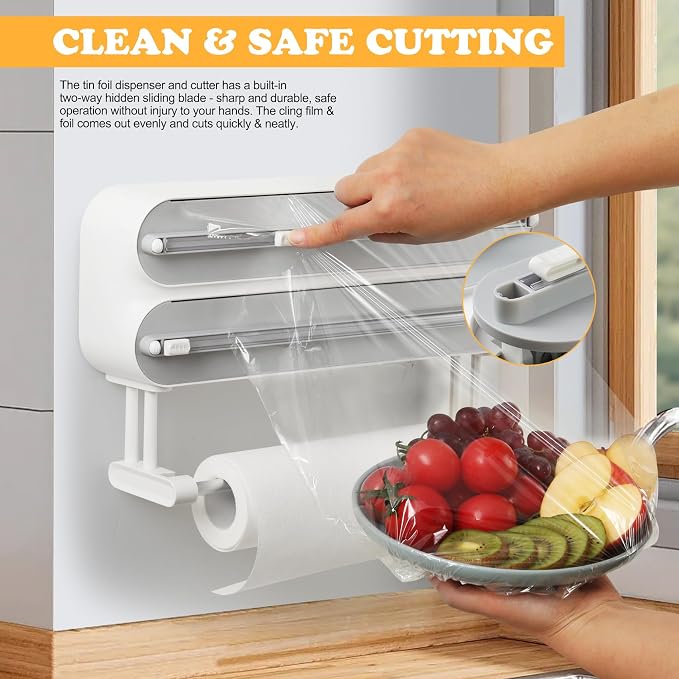 Magnetic Plastic Wrap Dispenser - Image 2