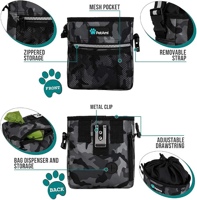 PetAmi Dog Treat Pouch, Pet Treat Pouch - Image 3