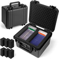 Graded Card Storage Box, Top Loaders Storage Case, Sports Trading Card Box by CampFENSE