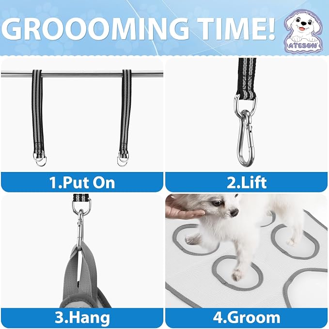 Pet Dog Grooming Hammock Harness - Image 6
