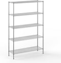 18" Deep x 54" Wide x 86" Height Wire Shelving Kit | 5-Tier | NSF Commercial by Regal+Altair