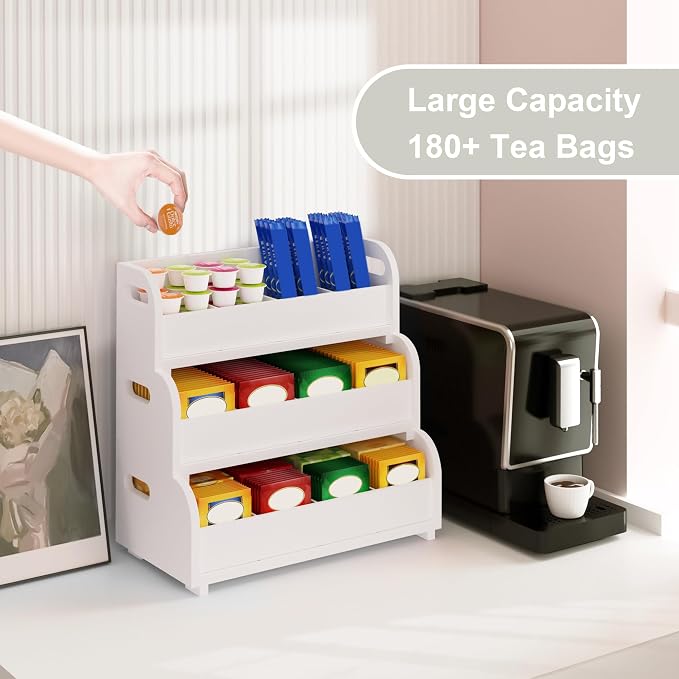 Wisuce Tea Holder for Tea Bags Organizer - Image 3