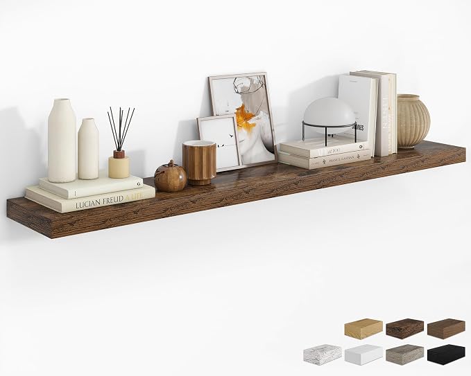 RICHFOCUS 72Inch Floating Shelves by Unknown