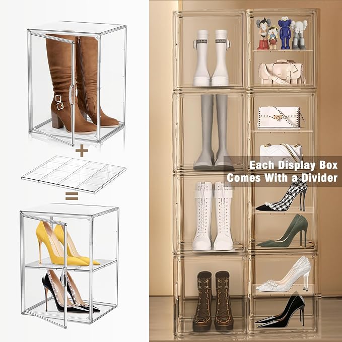 Tall Boot Storage Box Super Large Boot Storage Organizer - Image 4
