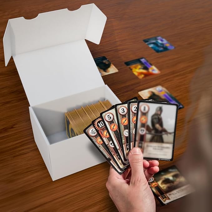 NUMINA Small Trading Card Storage Box 4 Pack, 160 Toploader Card Corrugated - Image 6