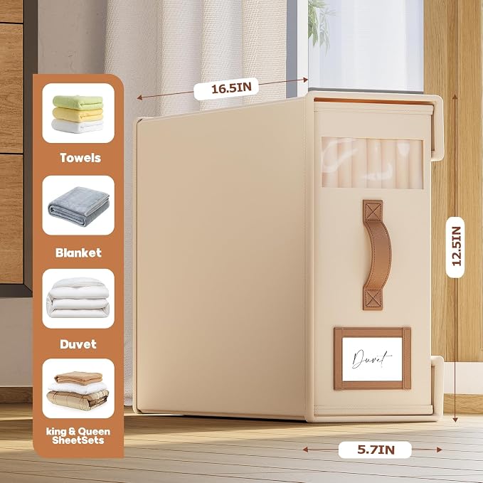 6 Pack Bed Sheet Organizers And Storage - Image 5