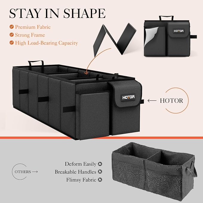 HOTOR Foldable Trunk Organizer - Image 3
