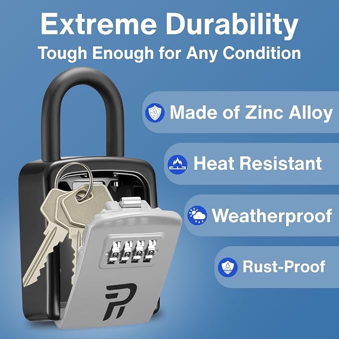 RUDY RUN Key Lock Box for Outside - Image 3