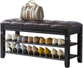 LEILISI Shoe Bench, Storage Rack Organizer by LEILISI