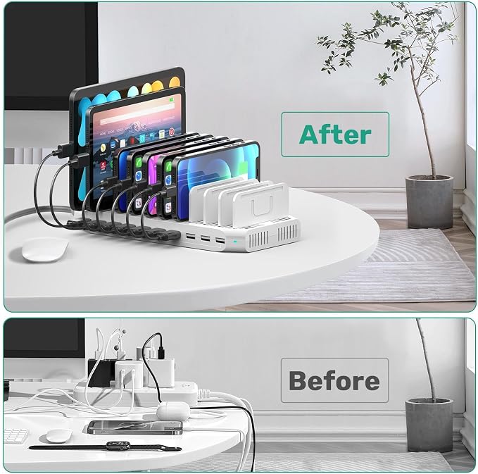 60W 10 Ports USB Charging Station - Image 6