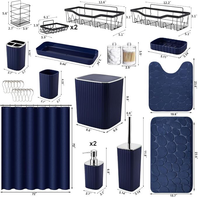 30PC Bathroom Accessories Set - Image 2